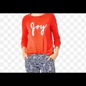 Lilly Pulitzer Girl’s Red Mini Rami Joy Sweater, Size Medium